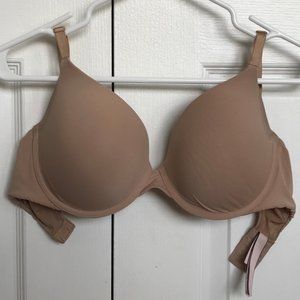 Tan Victoria's Secret 32DDD T-Shirt Bra